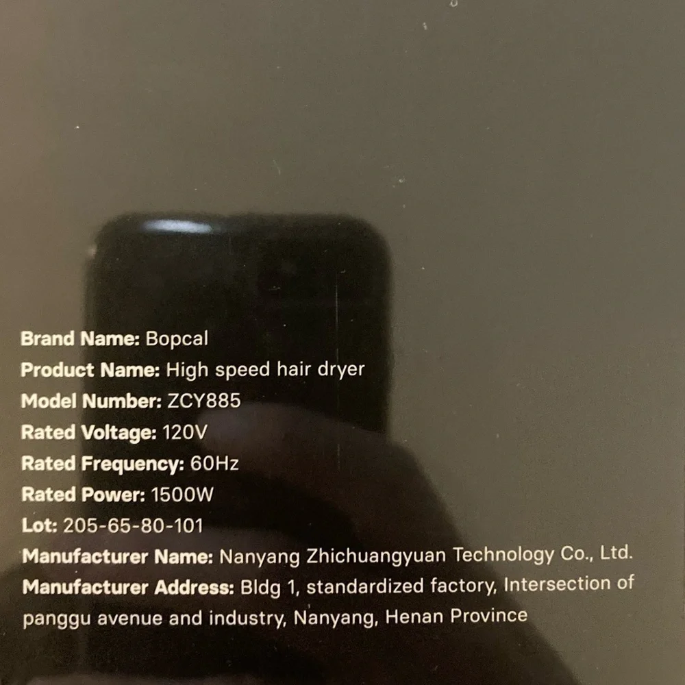 Bopcal High Speed Hair Dryer